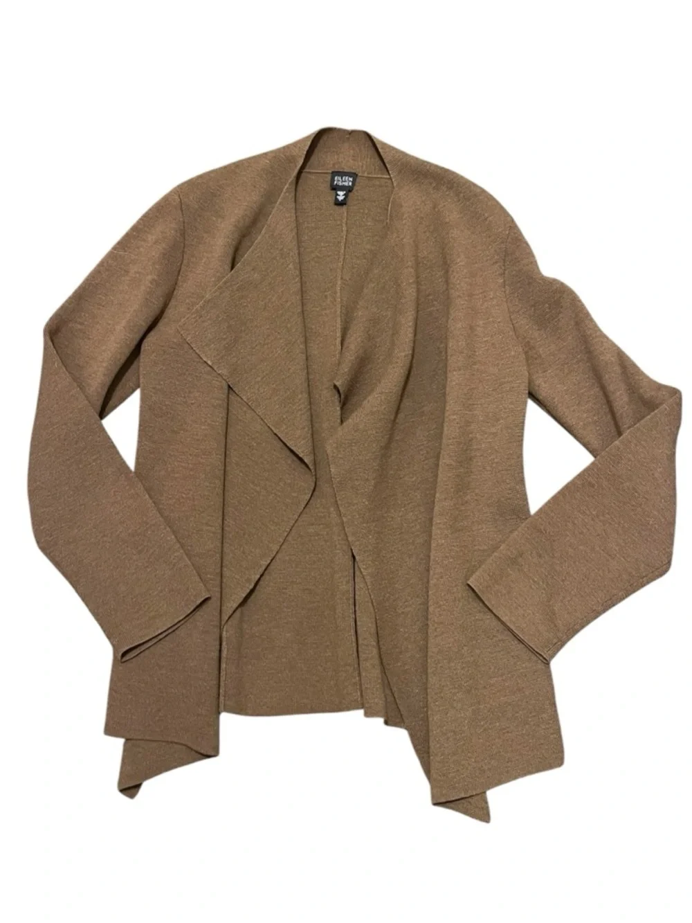 Eileen Fisher Wool Open Cardigan